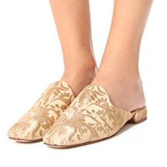 Tory Burch Carlotta Brocade Mules - Picture 15 of 15